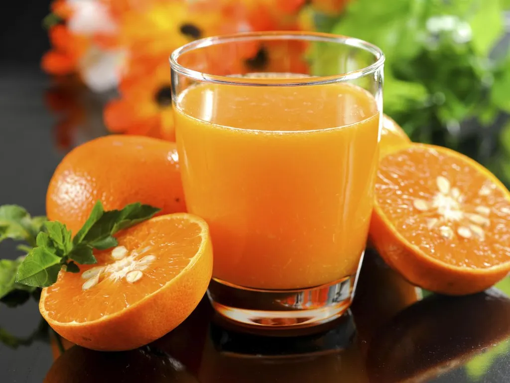 Zumo de naranja natural